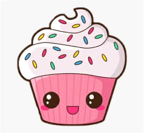 Cupcake Clipart Kawaii Cute Kawaii Cupcake Clipart Png Download Is