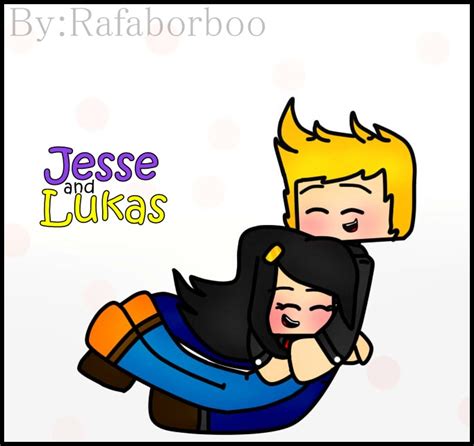 Minecraft Story Mode Jesse And Lukas By Raffaborboo On Deviantart