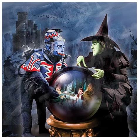 Wizard Of Oz Wicked Witch In Castle Canvas Art Westland Tware