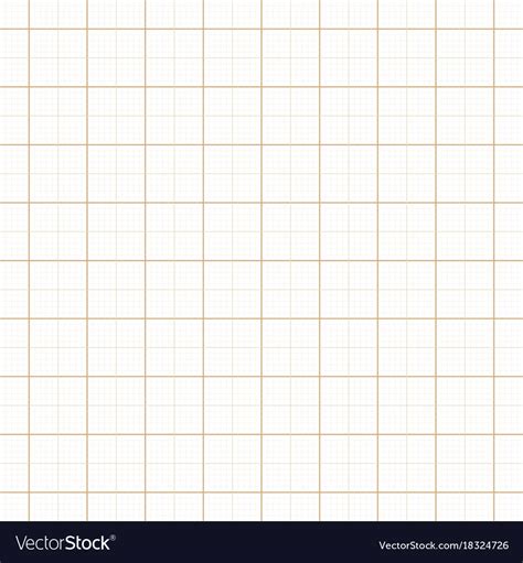Yellow Architect Graph Paper Repeat Grid Vector Image