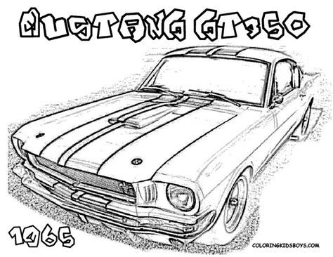 For example, like a nascar car many racing cars have futuristic and attractive shapes. Mustang Car Coloring Pages Free - Coloring Home
