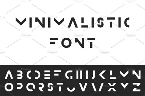 Modern Designer Fontstriped Letters Stunning Fonts Creative Market