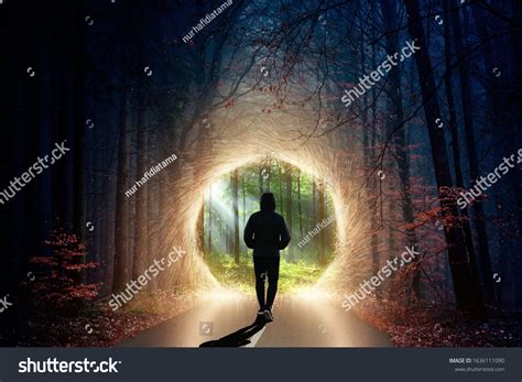 Portal Forest Humans Stock Photo 1636111090 Shutterstock