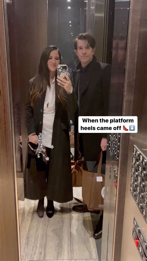 Olivia Munn Takes Her Heels Off After New Year S Eve With John Mulaney