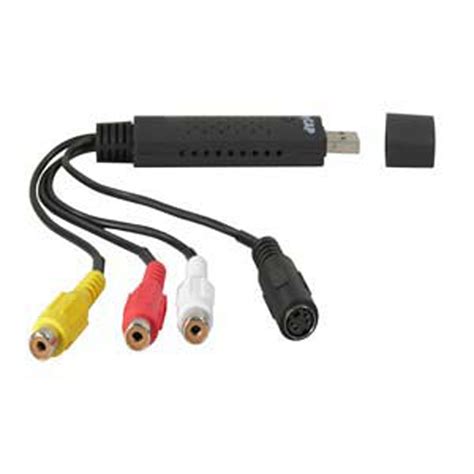 3 rca composite video audio cable yellow red white av gold plated wire lot. Adapter, USB 2.0 to Composite Video plus RCA Audio (red ...