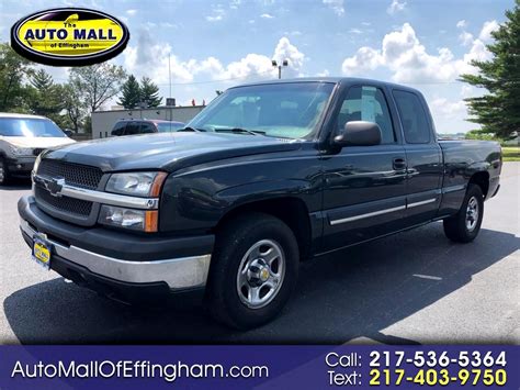 Used 2004 Chevrolet Silverado 1500 Ext Cab 1435 Wb For Sale In