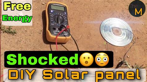 Free Energy 100 How To Make Solar Cell From Flat Cd Youtube