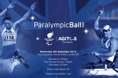 Pandg Sponsor Paralympic Ball Event