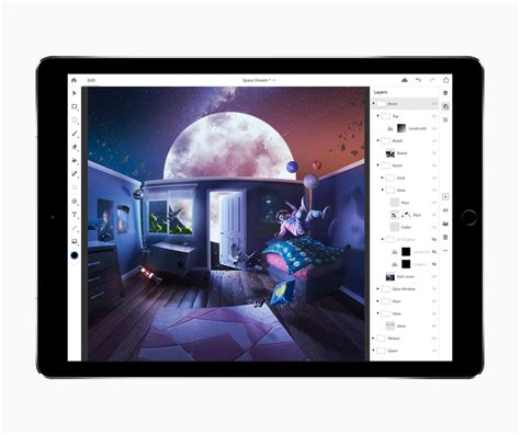 Adobe Previews Photoshop Cc On Ipad And New Apps For Creative Pros Apple