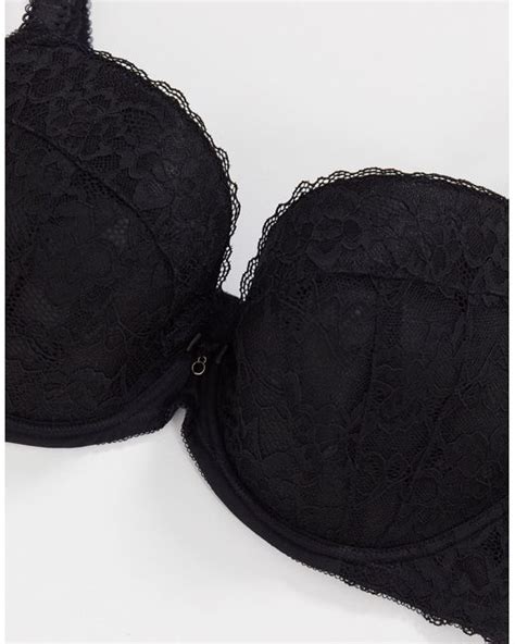 Ann Summers Plus Size Sexy Lace Plunge Bra In Black Lyst