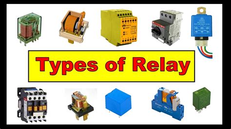 Relay Types Different Types Of Relay Application Of Relay रिले के