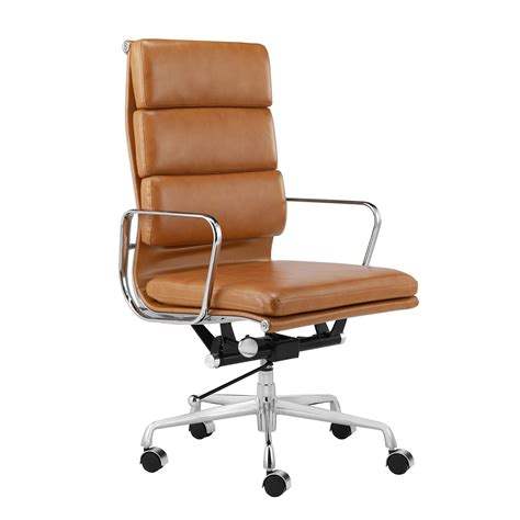 Get the best deals on eames office chairs. Milan Direct Eames Premium Leather Replica High Back Soft ...