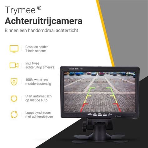 Trymee Draadloze Achteruitrijcamera Achteruitrij Camera Voor Auto