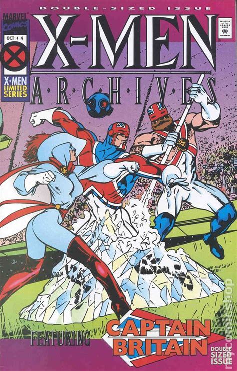 X Men Archives Featuring Captain Britain 1995 4 Xmen Series Comic