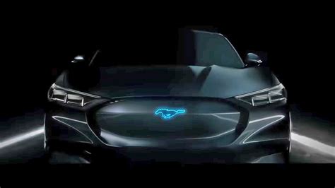 Whats This Mysterious Electric Mustang Concept Car In Fords New Ad
