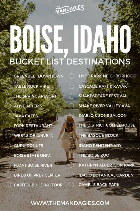 16 Epic Things To Do When You Visit Boise Idaho The Mandagies