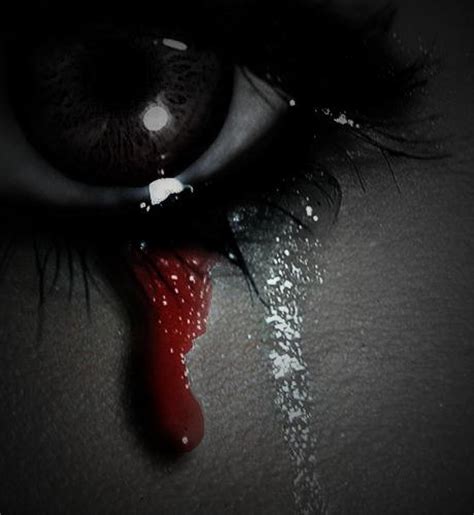 Crying Blood By Sapphire Rose15 On Deviantart