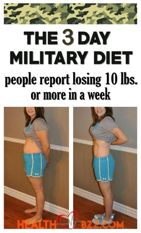 The 3 Day Military Diet People Report Losing 10 Lbs Or More In A Week