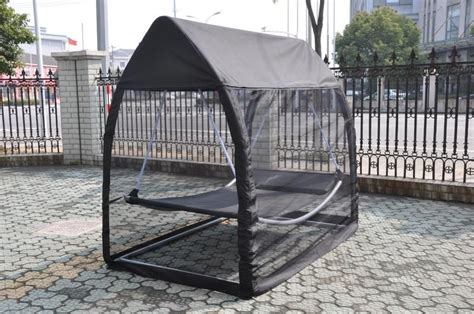 Great savings & free delivery / collection on many items. Hammock Swing Bed With Mosquito Net Sleeping Free Standing ...