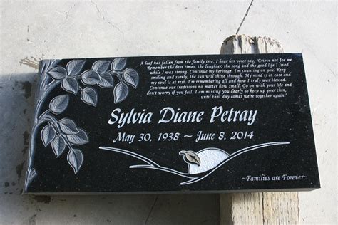 Flat Grave Marker Portfolio Pacific Coast Memorials