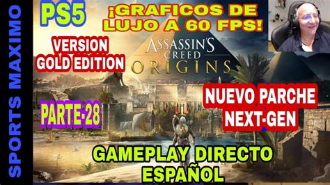 Assassin S Creed Origins Parte Parche Next Gen K Fps Ps