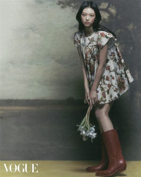 Newjeans Star Haerin Captivates In Stunning Vogue Hong Kong Photoshoot Allkpop