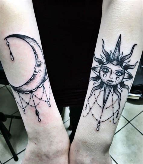 125 Sun And Moon Tattoo Designs For Men And Women Wild