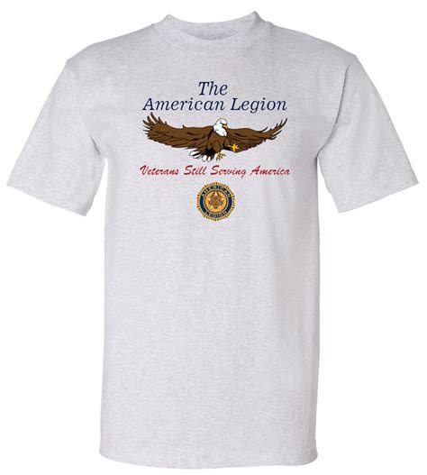 Eagle T Shirt American Legion Flag And Emblem