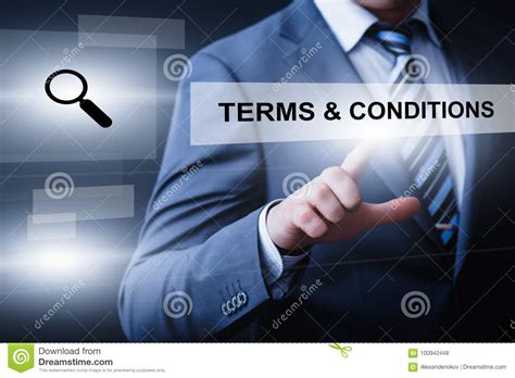 Terms And Conditions Agreement Service Business Technology Internet