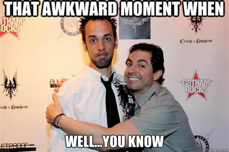 That Awkward Moment When Wellyou Know Man Hug Quickmeme