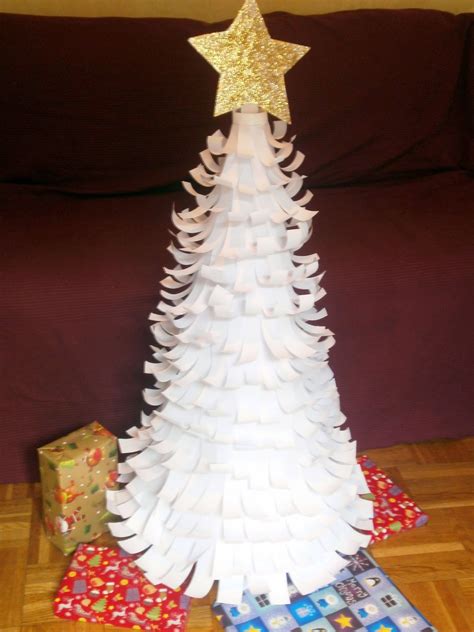 Upcycled Paper Christmas Tree