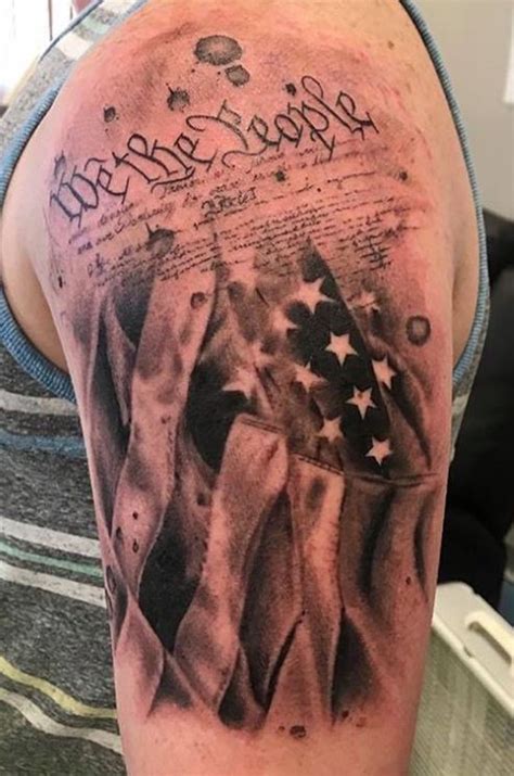 75 Patriotic We The People Tattoos And Ideas Tattoo Me Now