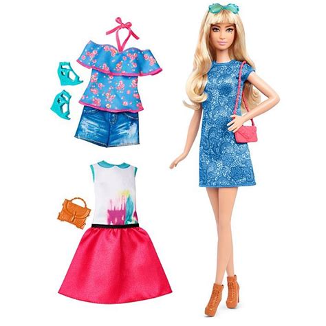 Modepoppen Mattel Barbie Beach Summer Fashion Fashionista Doll Girls