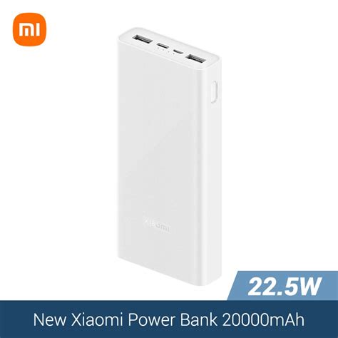 New Xiaomi Power Bank 20000mah Pb2022zm 22 5w Pd Two Way Fast Charging