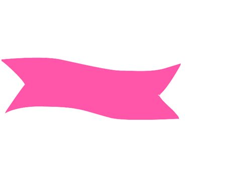 Pink Ribbon Banner Clip Art At Vector Clip Art Online
