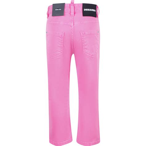 Dsquared2 Girls Pink Jeans Bambinifashioncom