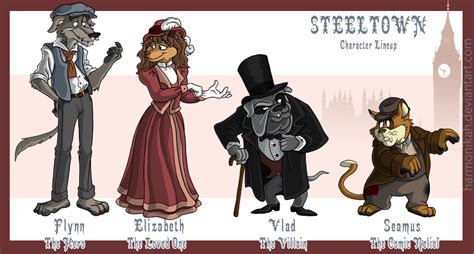 Victorian England Character Designs By Harmonikah On