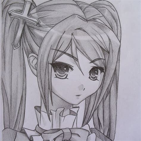 Anime Pencil Sketch Easy Drawings Izulkafli15iskl