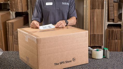 The Ups Store E Broadway Shipping And Packing Printing And