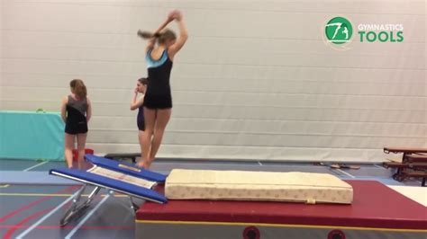 Twist Salto Drills And Exercises Floor Gymnastics Youtube