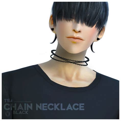 Chain Necklace At Black Le Sims 4 Updates