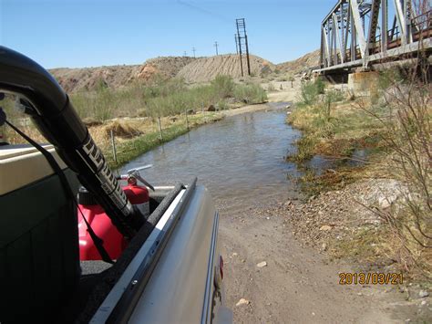 Water Crossing Mojave River Afton Canyon Mojave Road March