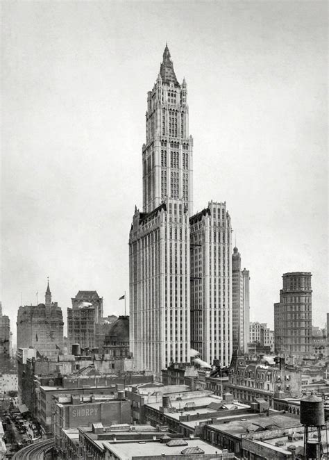 November 20 1912 Woolworth Building New York Irving Underhill Photo Shorpy Historic