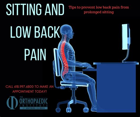 Sitting And Back Pain Tips To Prevent Low Back Pain From Prolonged