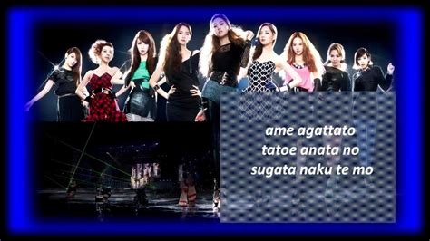 Girls Generation Snsd Let It Rain Karaoke Instrumental Youtube