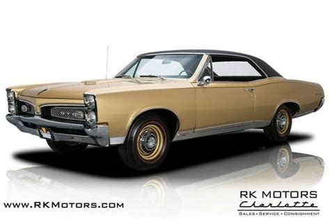 1967 Pontiac Gto Tiger Gold Hardtop 400ci Ho V8 4 Speed Manual For Sale