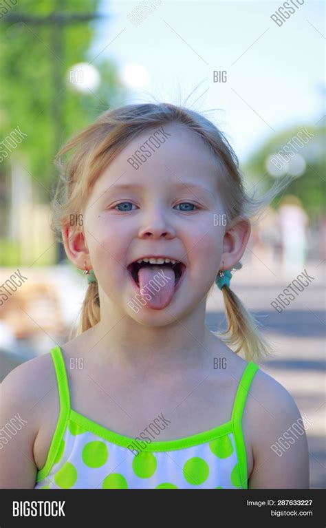 Little Girl Smiling Image And Photo Free Trial Bigstock