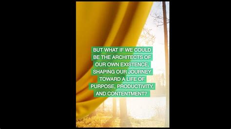 Crafting a Purposeful Life: The Philosophy Behind Life Design #