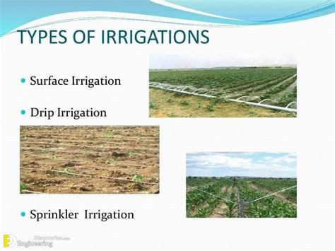 Different Types Of Irrigation System Advantages And Disadvantages