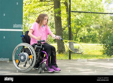 Girl With Ullrich Congenital Muscular Dystrophy Plays Tennis In Her